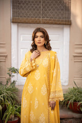 EMBROIDERED LAWN 3 PCS (UNSTITCHED)