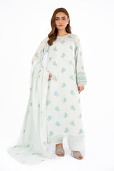 EMBROIDERED LAWN 3 PCS (UNSTITCHED)