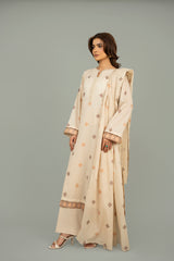EMBROIDERED LAWN 3 PCS (UNSTITCHED)
