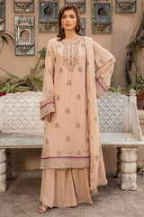 EMBROIDERED & EMBELISHED CHIFFON 3 PCS (UNSTITCHED)