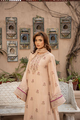 EMBROIDERED & EMBELISHED CHIFFON 3 PCS (UNSTITCHED)