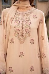 EMBROIDERED & EMBELISHED CHIFFON 3 PCS (UNSTITCHED)