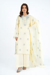 EMBROIDERED LAWN 3 PCS (UNSTITCHED)