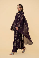EMBROIDERED & EMBELISHED CHIFFON 3 PCS (UNSTITCHED)
