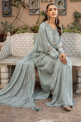 EMBROIDERED & EMBELISHED CHIFFON 3 PCS (UNSTITCHED)