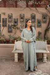 EMBROIDERED & EMBELISHED CHIFFON 3 PCS (UNSTITCHED)