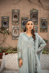 EMBROIDERED & EMBELISHED CHIFFON 3 PCS (UNSTITCHED)