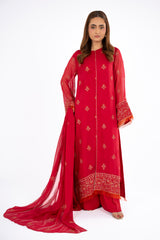 EMBROIDERED CHIFFON 2 PCS (UNSTITCHED)