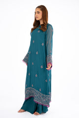 EMBROIDERED CHIFFON 2 PCS (UNSTITCHED)