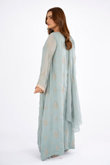 EMBROIDERED & EMBELISHED CHIFFON 3 PCS (UNSTITCHED)