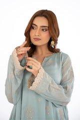 EMBROIDERED & EMBELISHED CHIFFON 3 PCS (UNSTITCHED)