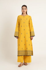 EMBROIDERED SLUB KHADDAR 2 PCS (UNSTITCHED)