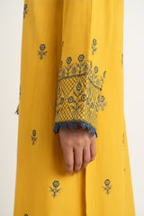 EMBROIDERED SLUB KHADDAR 2 PCS (UNSTITCHED)