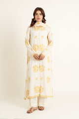 EMBROIDERED KARANDI LAWN 3 PCS (UNSTITCHED)