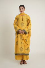 EMBROIDERED KARANDI LAWN 3 PCS (UNSTITCHED)