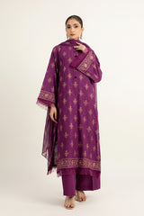 EMBROIDERED KARANDI LAWN 3 PCS (UNSTITCHED)