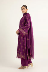 EMBROIDERED KARANDI LAWN 3 PCS (UNSTITCHED)