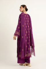 EMBROIDERED KARANDI LAWN 3 PCS (UNSTITCHED)