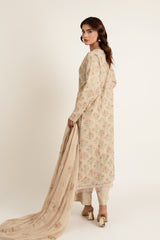 EMBROIDERED KARANDI LAWN 3 PCS (UNSTITCHED)