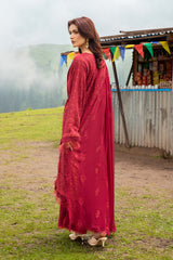 EMBROIDERED KARANDI LAWN 3 PCS (UNSTITCHED)