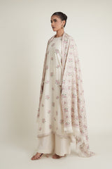 EMBROIDERED KARANDI LAWN SHAWL 1 PCS