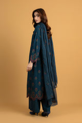 EMBROIDERED KARANDI LAWN 3 PCS (UNSTITCHED)