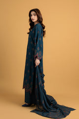 EMBROIDERED KARANDI LAWN 3 PCS (UNSTITCHED)