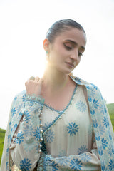 EMBROIDERED  KARANDI LAWN 2 PCS (UNSTITCHED)