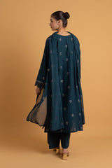 EMBROIDERED SLUB KHADDAR 3 PCS (UNSTITCHED)