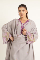 EMBROIDERED KARANDI LAWN 3 PCS (UNSTITCHED)