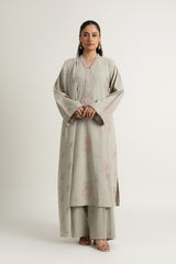 EMBROIDERED COTTON KARANDI 3 PCS (UNSTITCHED)