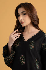 EMBROIDERED SLUB KHADDAR 2 PCS (UNSTITCHED)