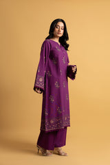 EMBROIDERED SLUB KHADDAR 2 PCS (UNSTITCHED)