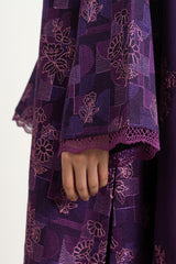 EMBROIDERED COTTON KARANDI 3 PCS (UNSTITCHED)