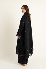 EMBROIDERED SLUB KHADDAR 3 PCS (UNSTITCHED)