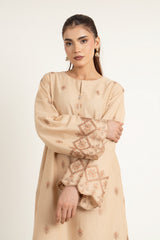 EMBROIDERED SLUB KHADDAR 2 PCS (UNSTITCHED)