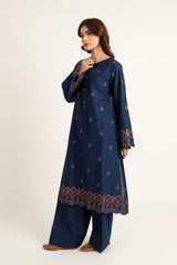 EMBROIDERED SLUB KHADDAR 2 PCS (UNSTITCHED)