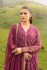 EMBROIDERED & EMBELISHED CHIFFON 3 PCS (UNSTITCHED)