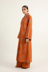 EMBROIDERED COTTON KARANDI 2 PCS (UNSTITCHED)