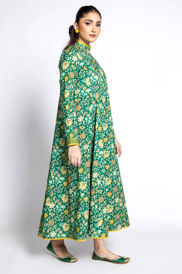 PRINTED SLUB KHADDAR 2 PCS (UNSTITCHED)