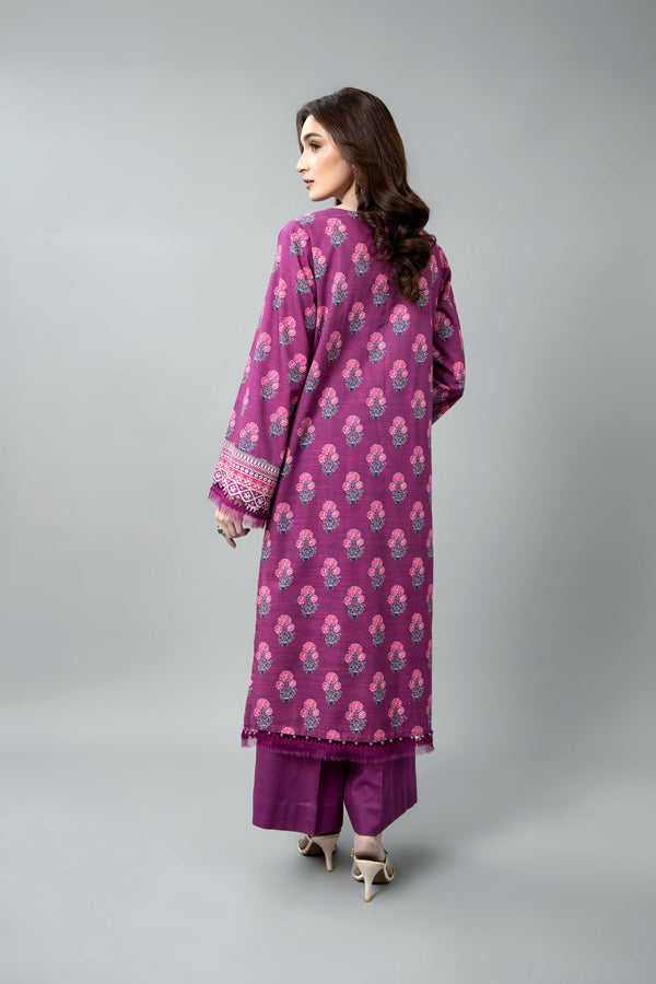 PRINTED SLUB KHADDAR 2 PCS (UNSTITCHED)