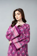 PRINTED SLUB KHADDAR 2 PCS (UNSTITCHED)