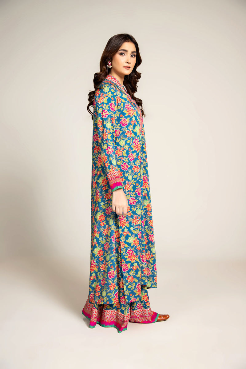 PRINTED LINEN 2 PCS (UNSTITCHED)