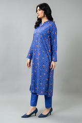 PRET PRINTED SLUB KHADDAR 2 PCS