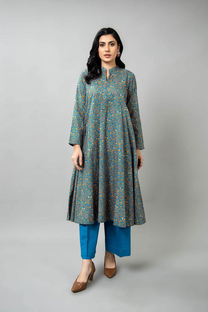 PRET PRINTED SLUB KHADDAR 2 PCS