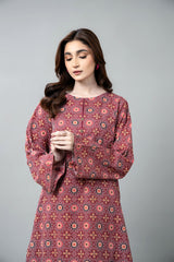 PRINTED SLUB KHADDAR 2 PCS (UNSTITCHED)