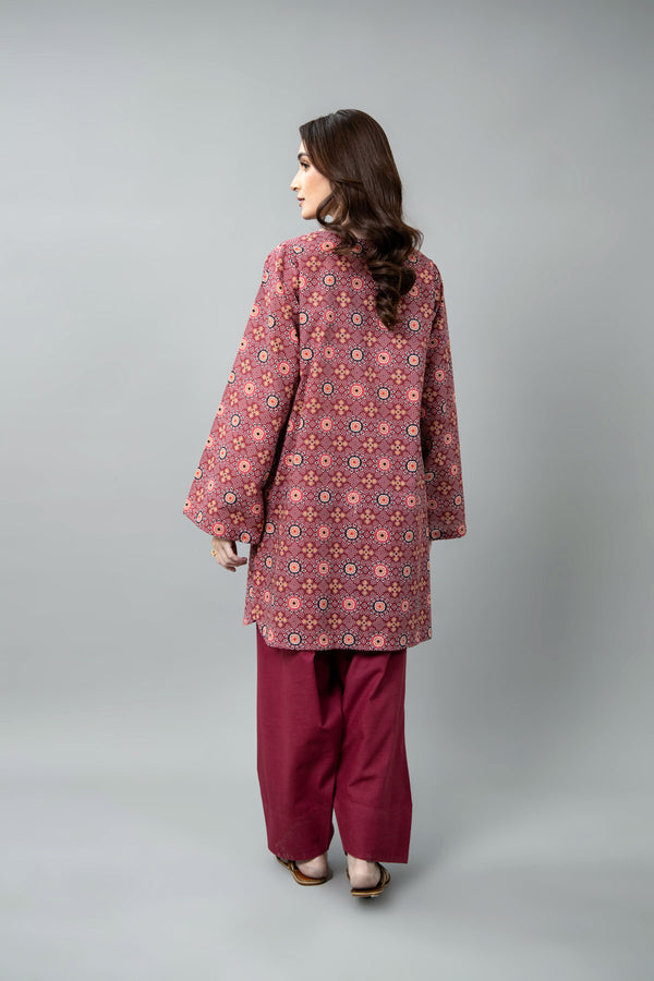 PRINTED SLUB KHADDAR 2 PCS (UNSTITCHED)