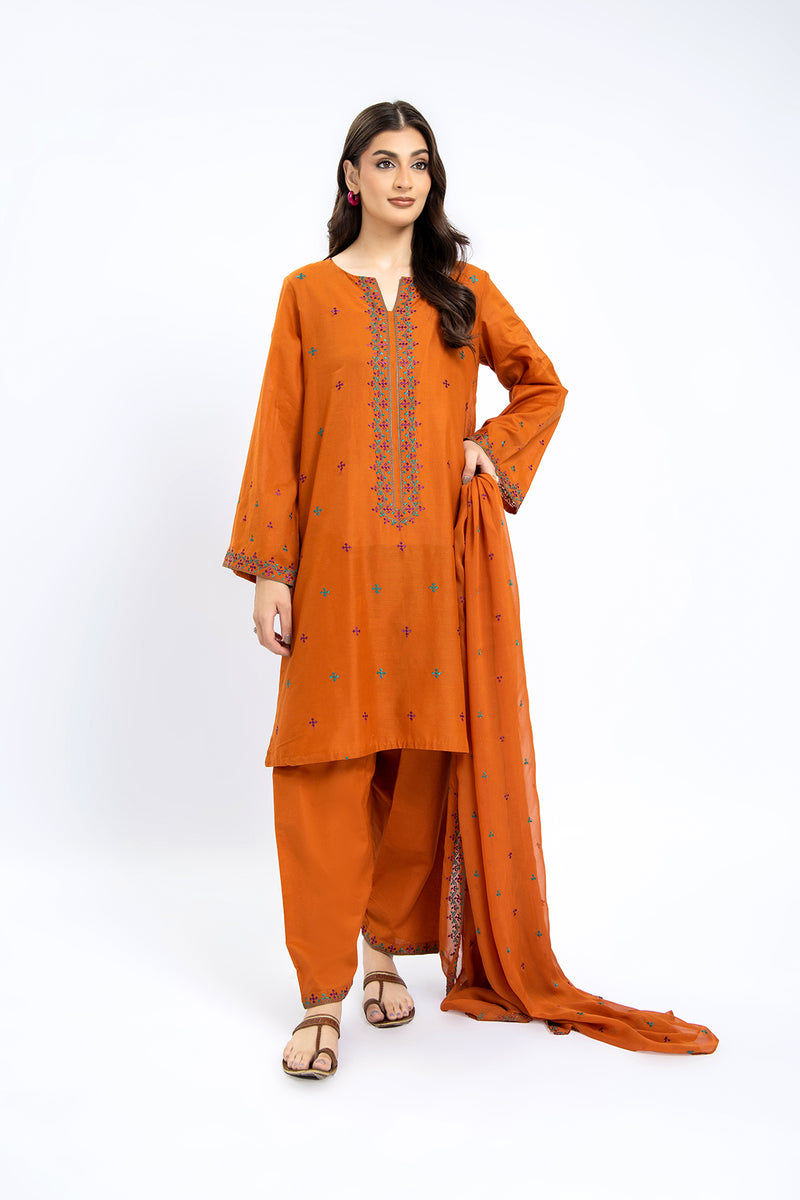 PRET EMBROIDERED LAWN 3 PCS