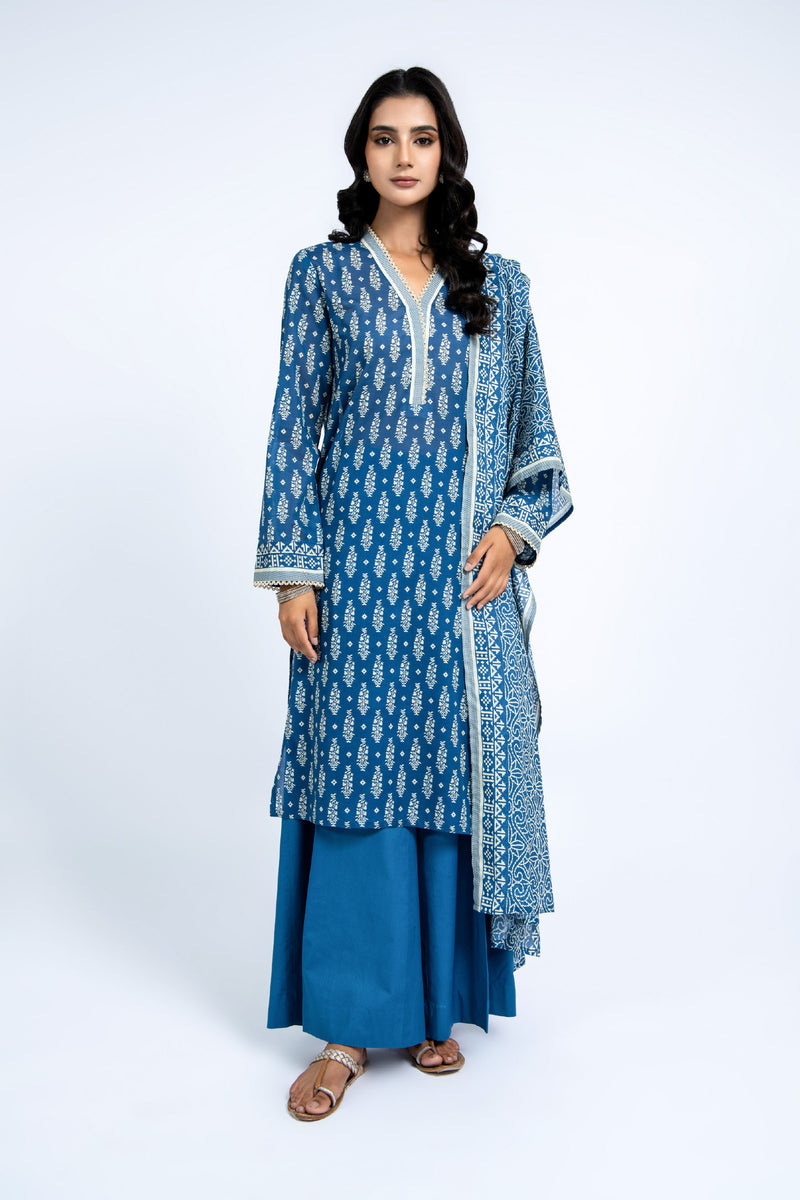 PRINTED LAWN 3 PCS (UNSTITCHED)
