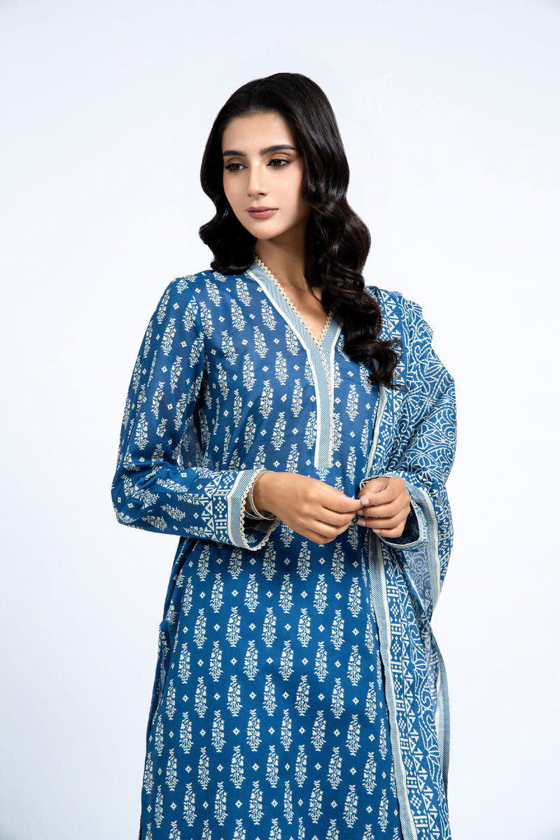 PRINTED LAWN 3 PCS (UNSTITCHED)